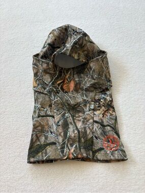 Camo Hooded Balaclava - Realtree-Style Camouflage